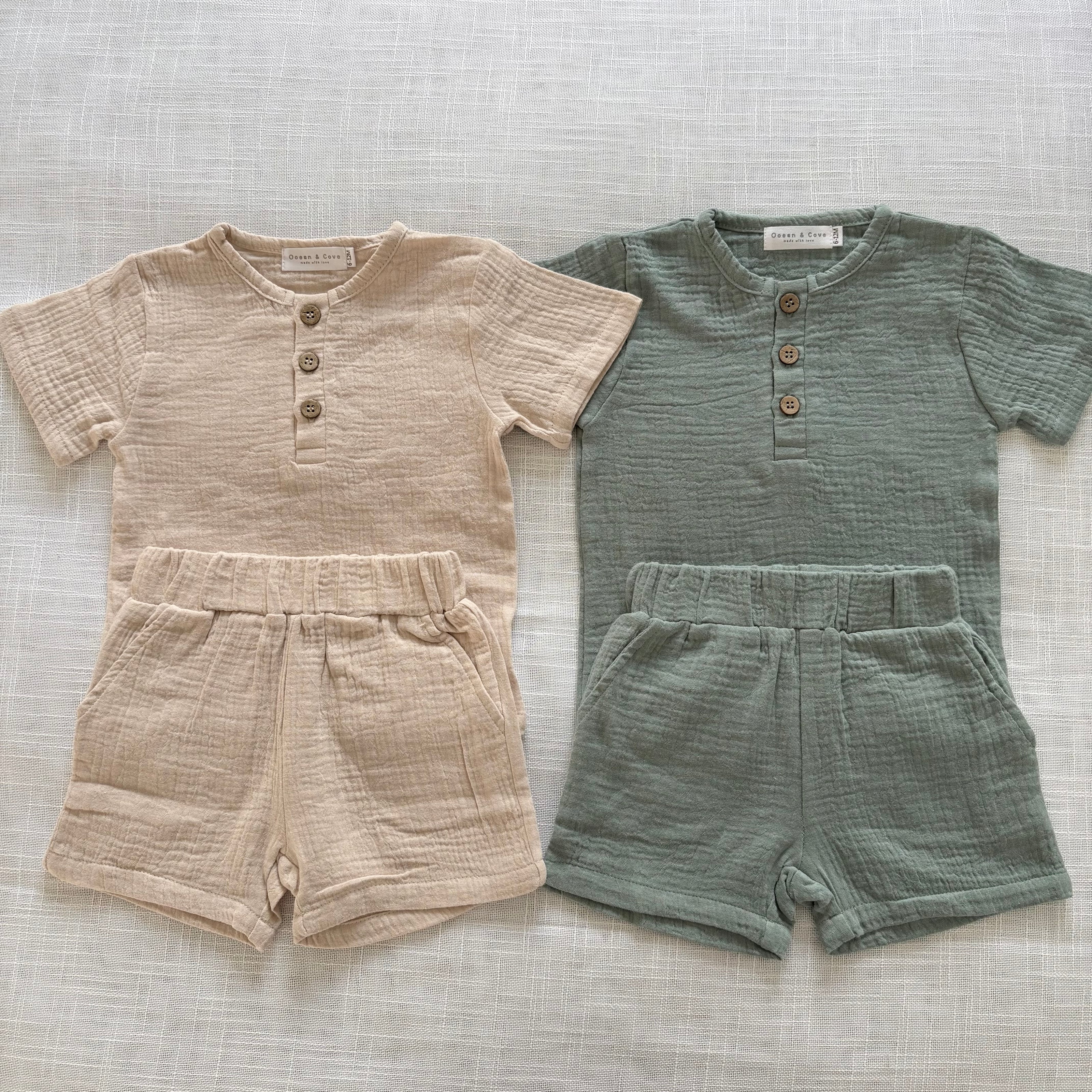 Organic Cotton Muslin Set