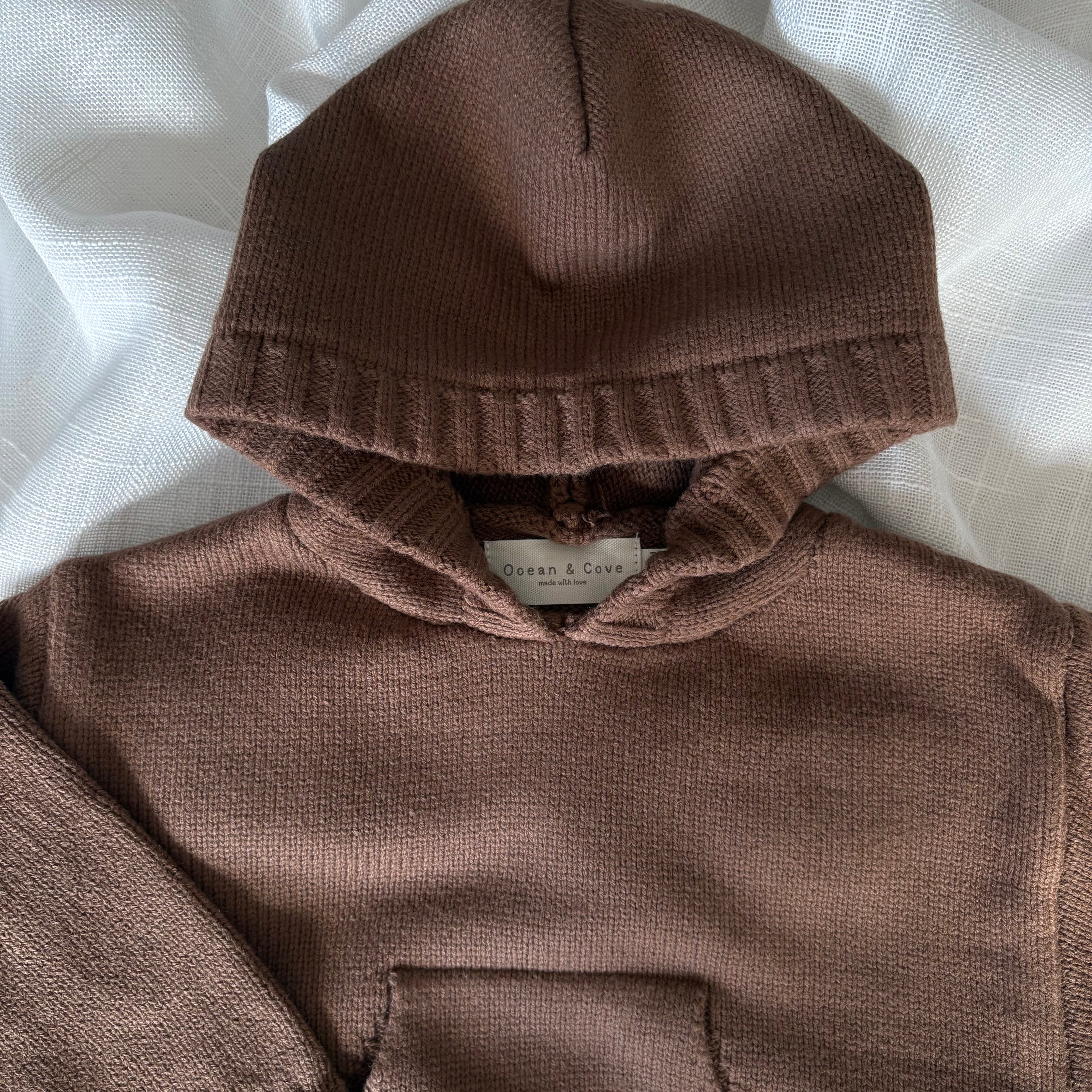 Chunky Knitted Hoodie