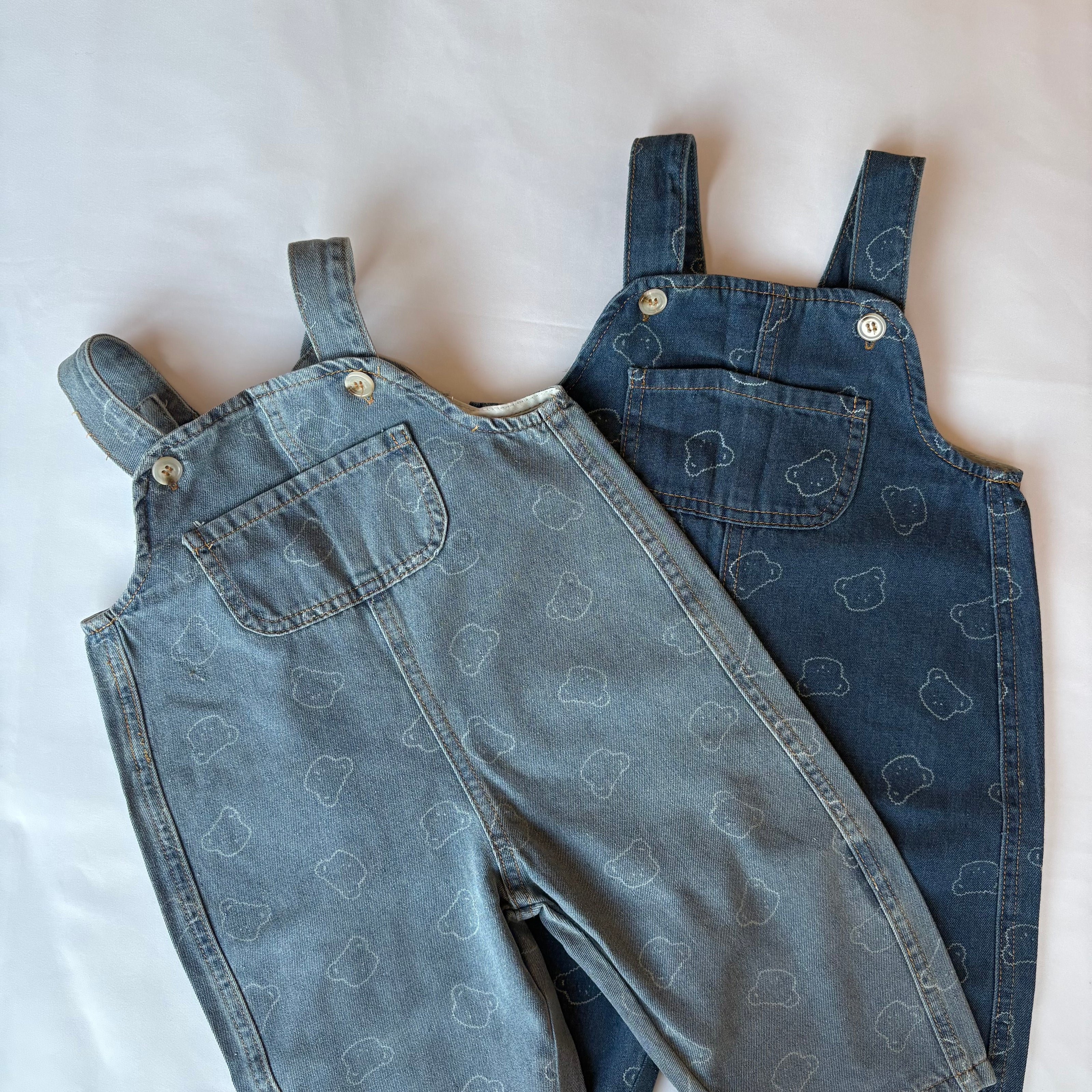Teddy Dungarees