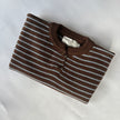 Brown & Blue Stripe Super Soft Jumper