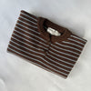 Brown & Blue Stripe Super Soft Jumper
