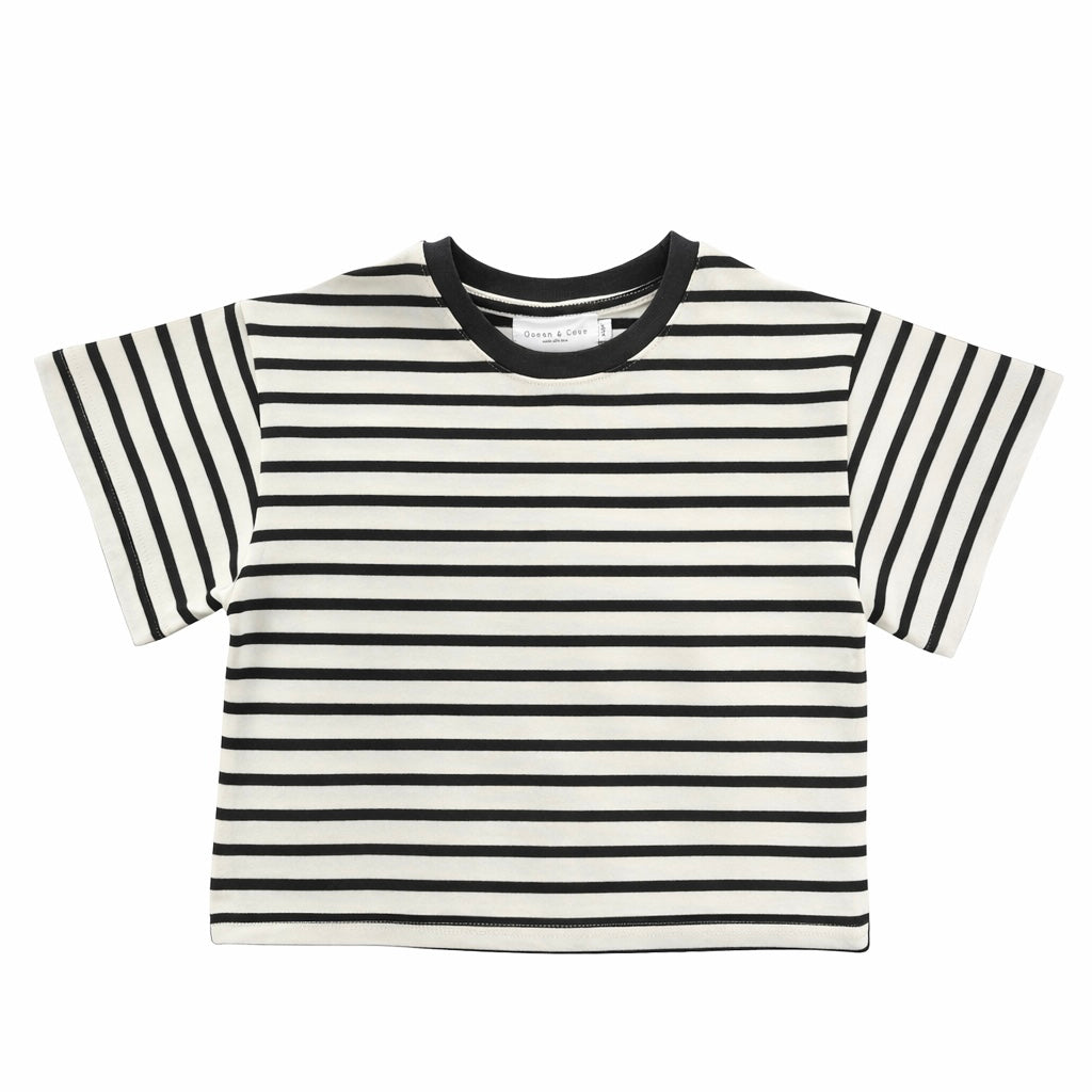 Striped Oversized T Shirt