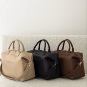 Vegan Leather Pebbled Changing Bag