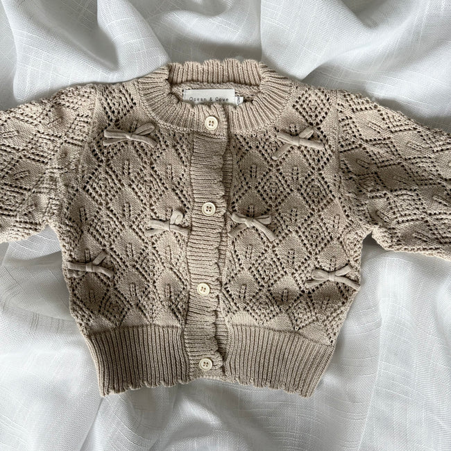 Bow Cardigan