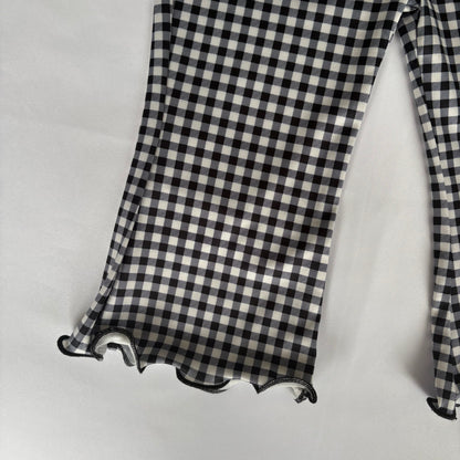 Gingham Flared Trousers 12-18 months