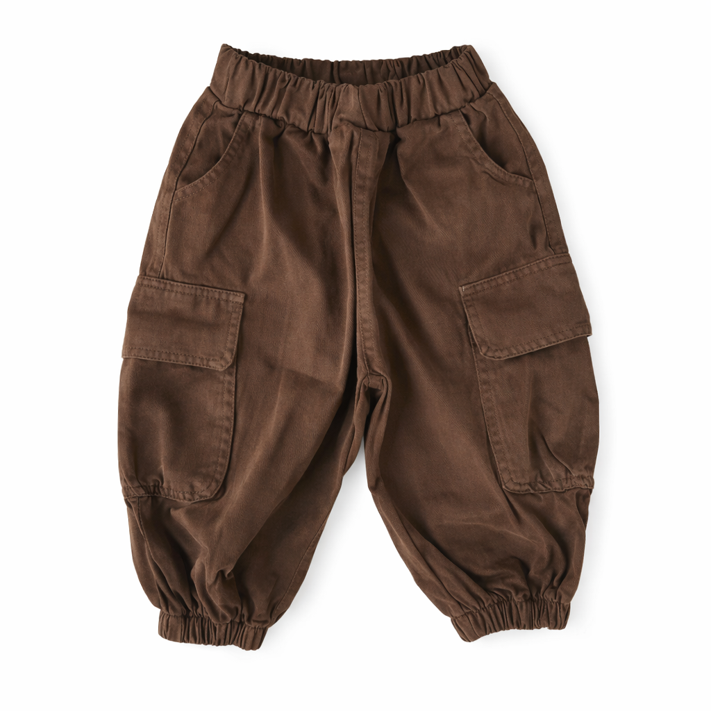 Brown Cargo Trousers