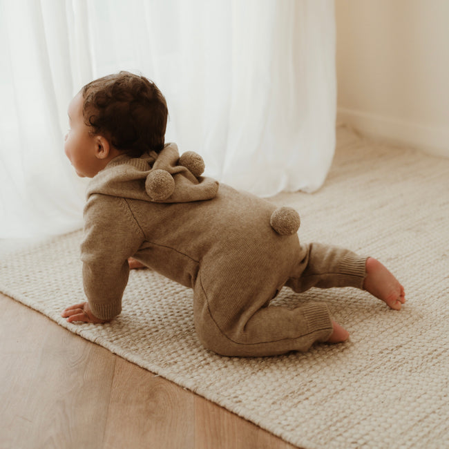 Bear Knitted Romper