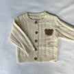 Cream Teddy Bear Cardigan