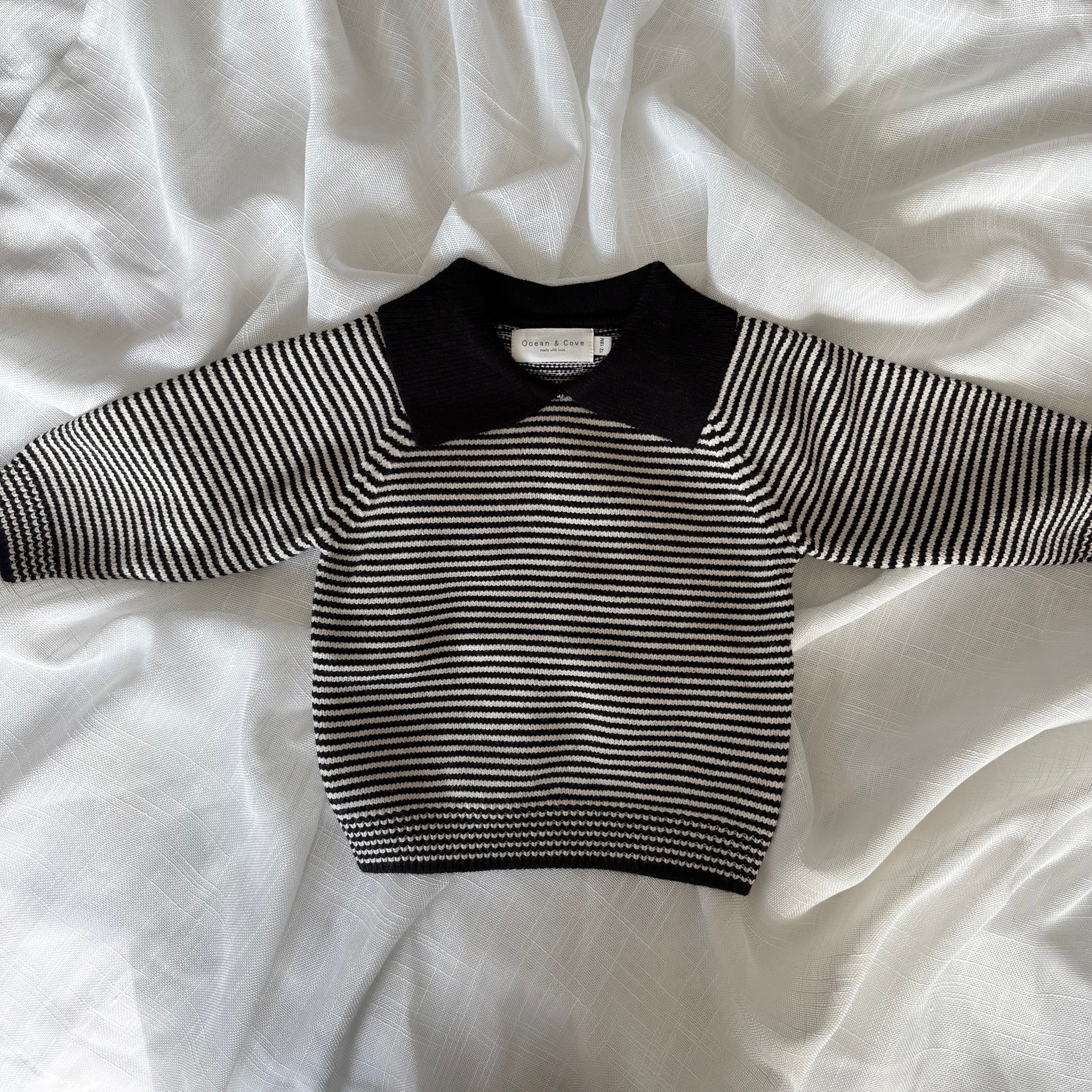 Super Soft Polo Knit Jumper