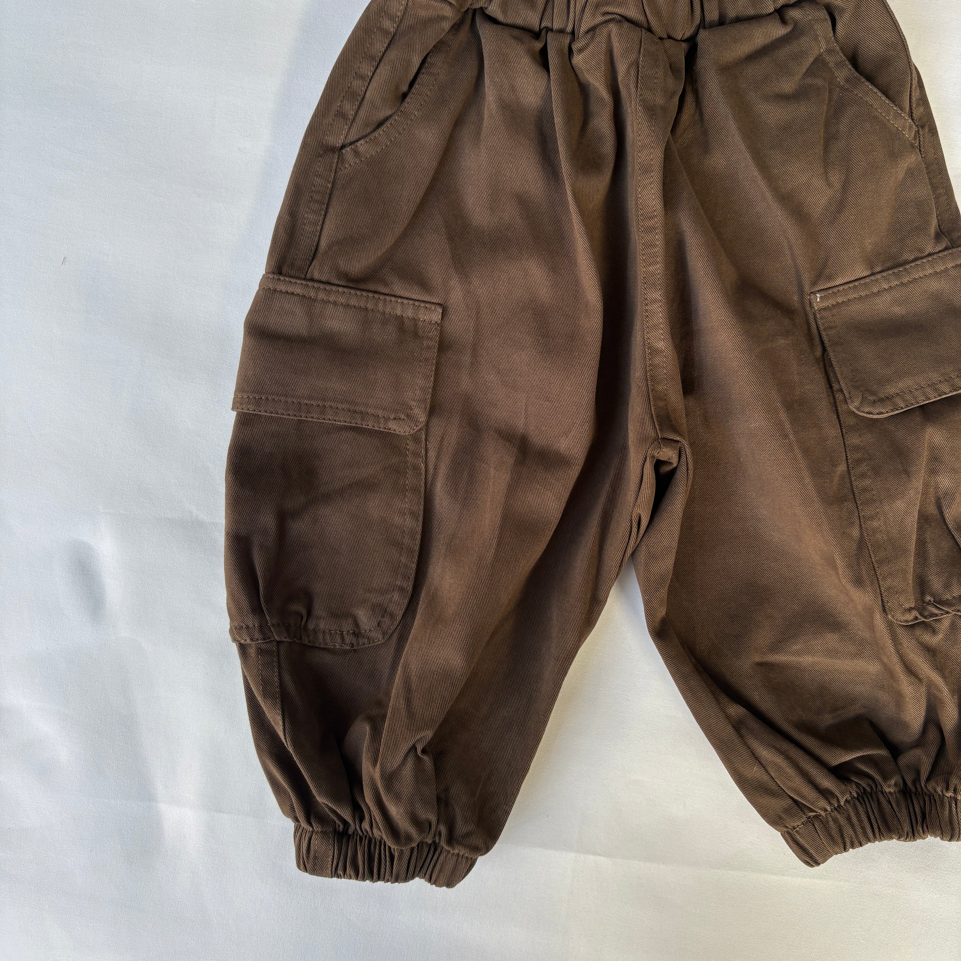 Brown Cargo Trousers