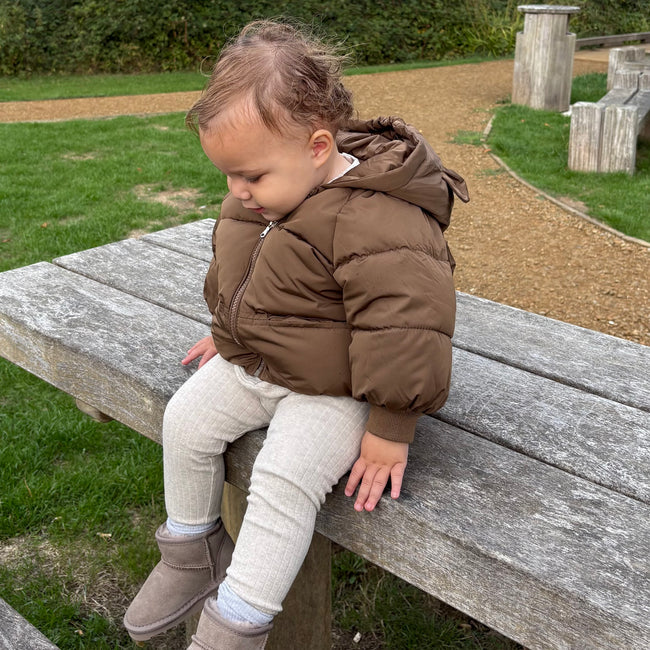 Teddy Bear Puffer Coat