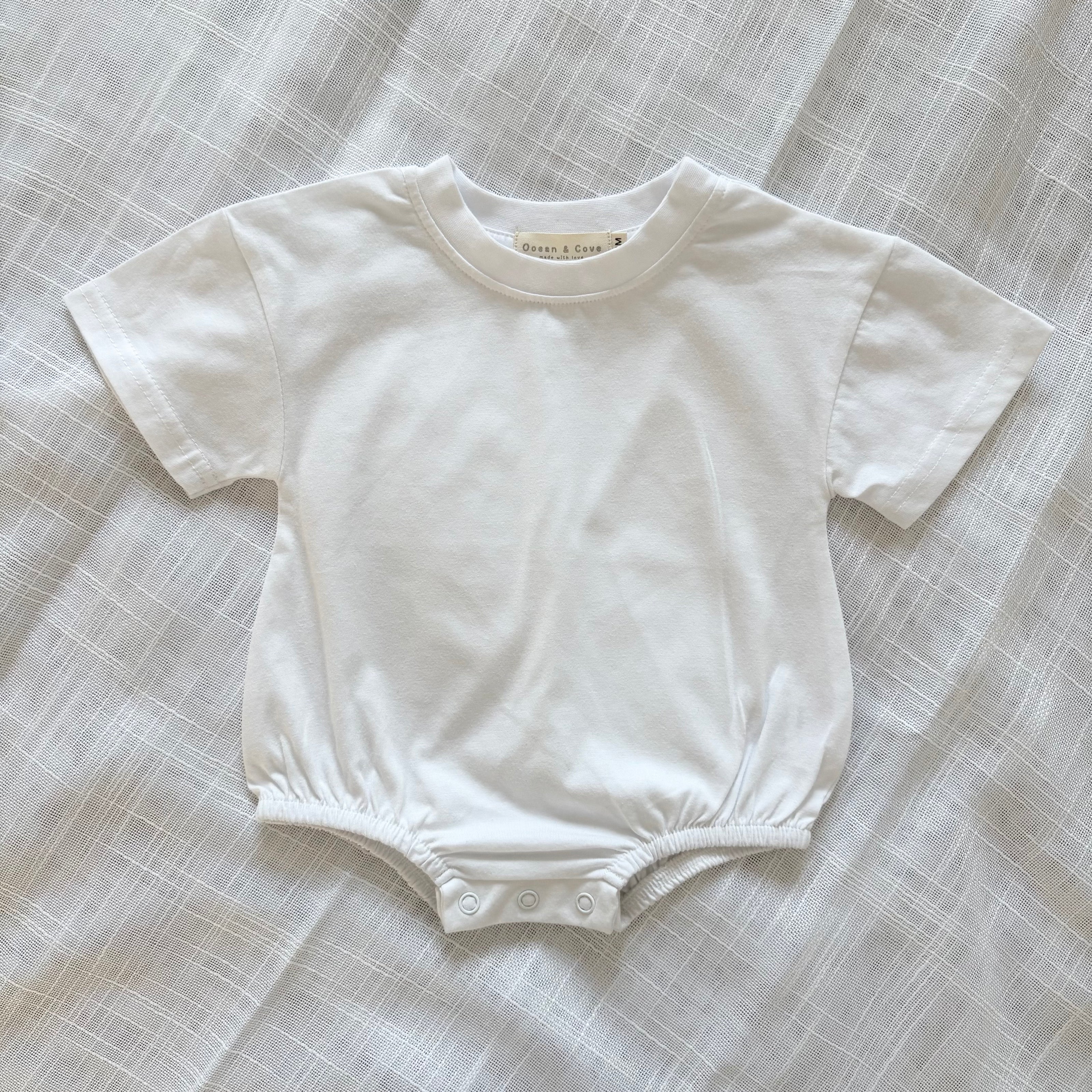 Organic Cotton Bubble Rompers