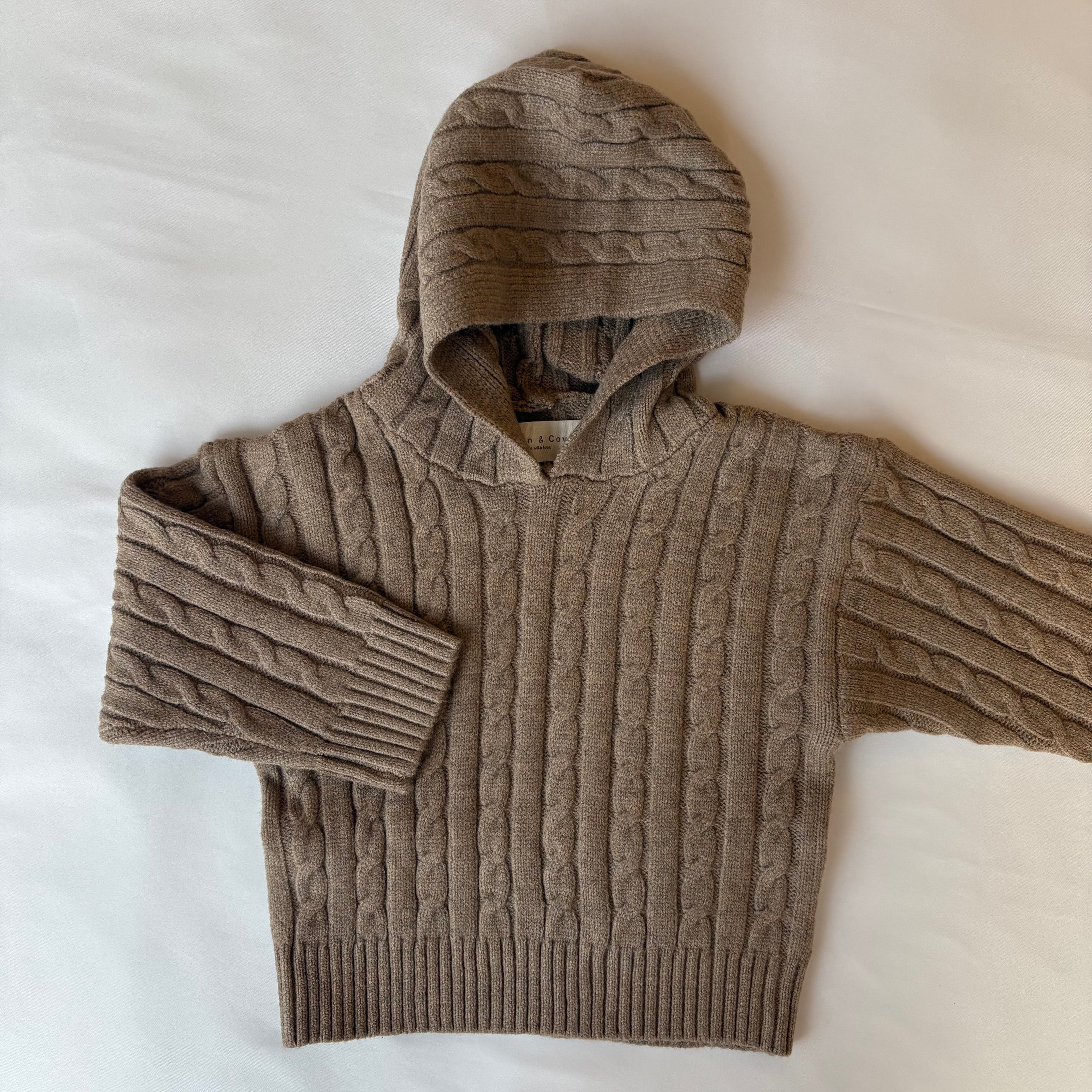 Super Soft Cable Knit Hoodie