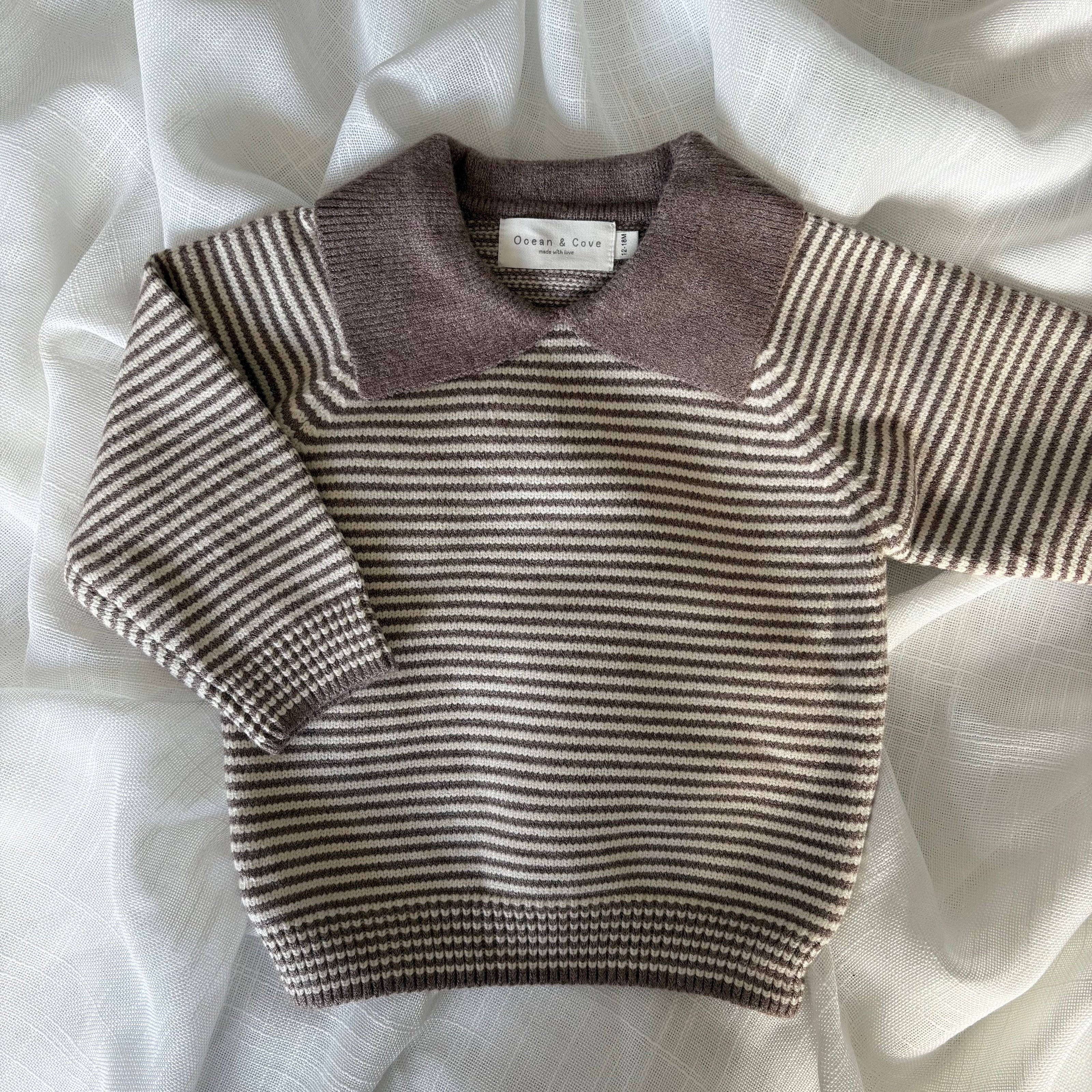 Super Soft Polo Knit Jumper