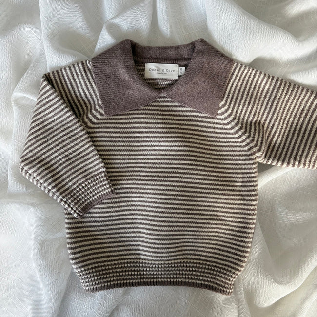 Super Soft Polo Knit Jumper