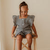 Ruffled Top and Shorts Co-ord