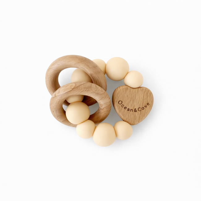 Baby Silicone Heart Teethers