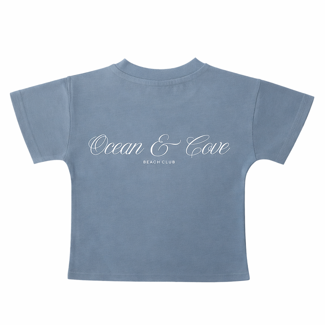 Ocean & Cove Back Printed Organic Cotton T-Shirt