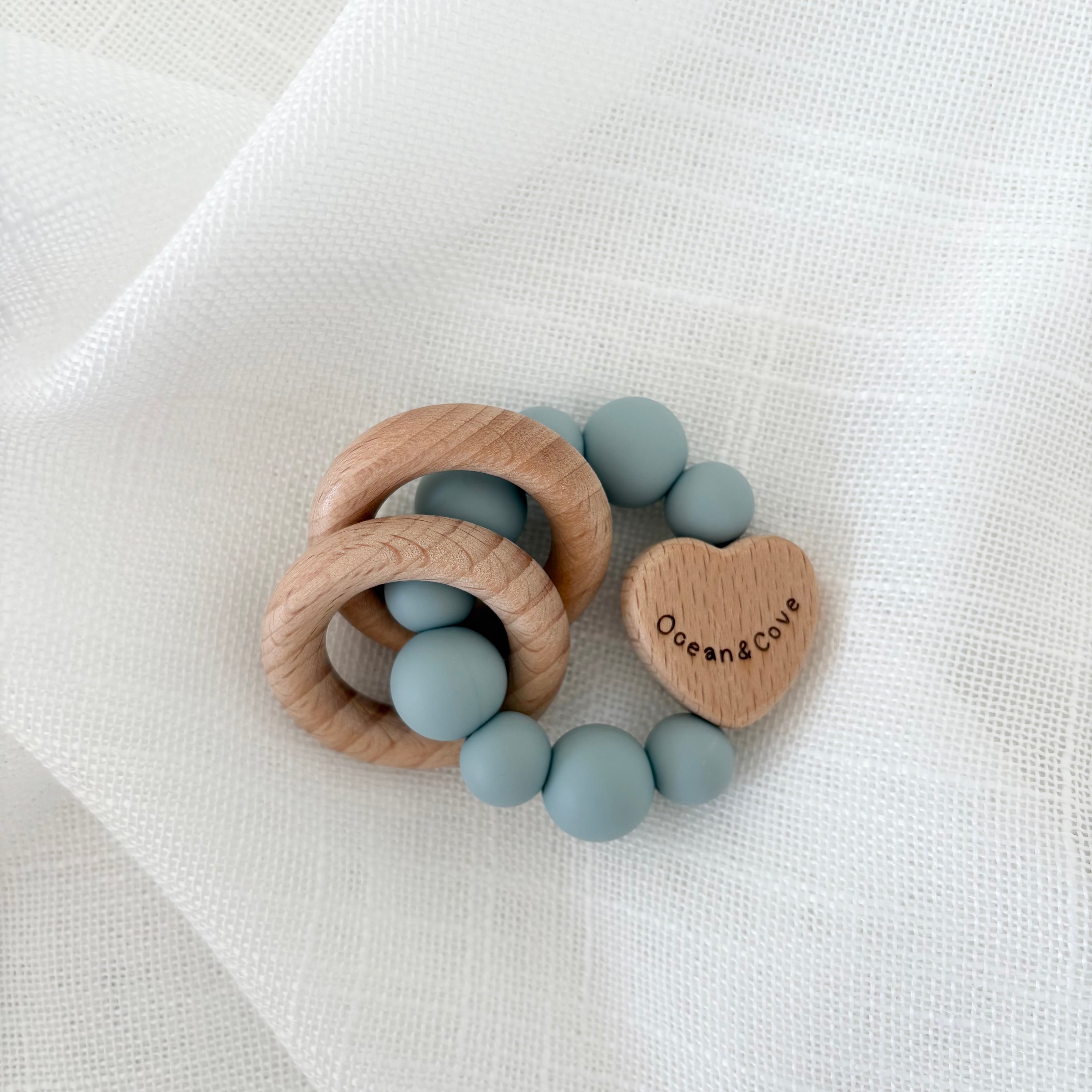 Baby Silicone Heart Teethers