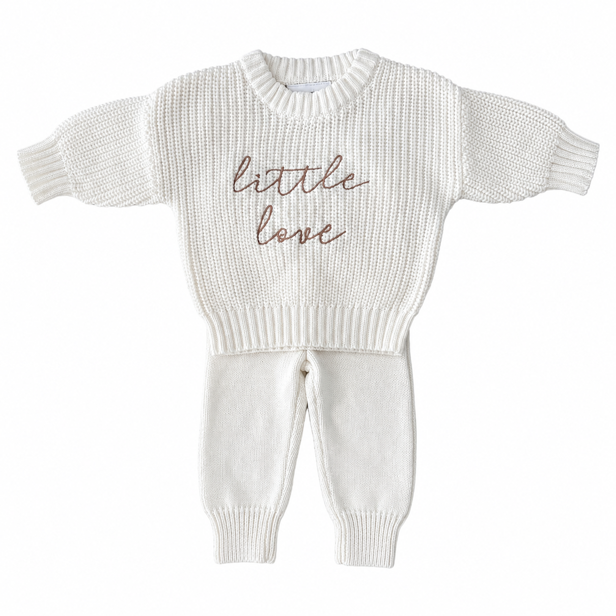 Sample Sale -  ‘Little love’ Jumper and Jogger Set (newborn)
