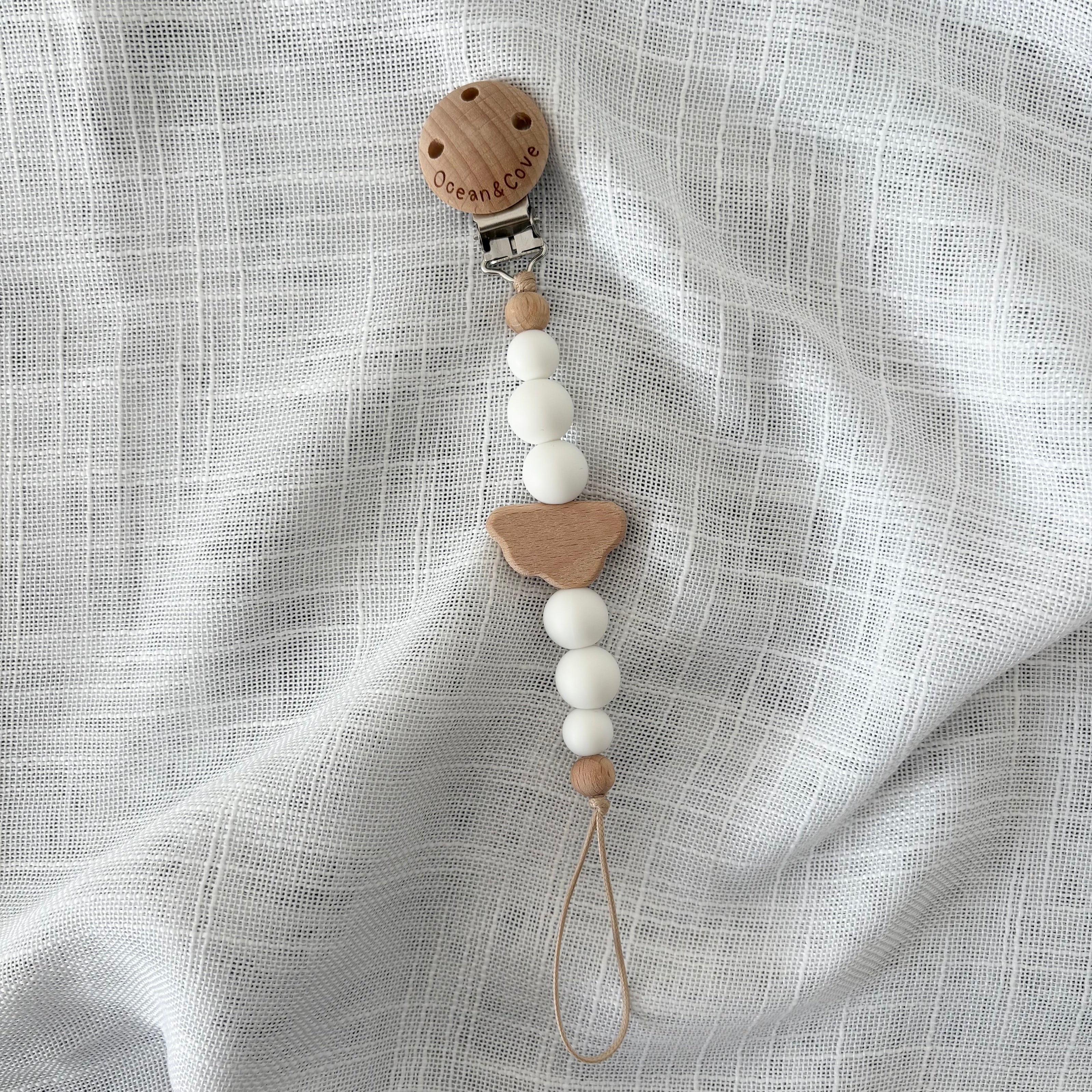 Baby Silicone Cloud Dummy Clips