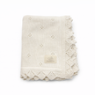 Organic Cotton Pointelle Baby Blanket