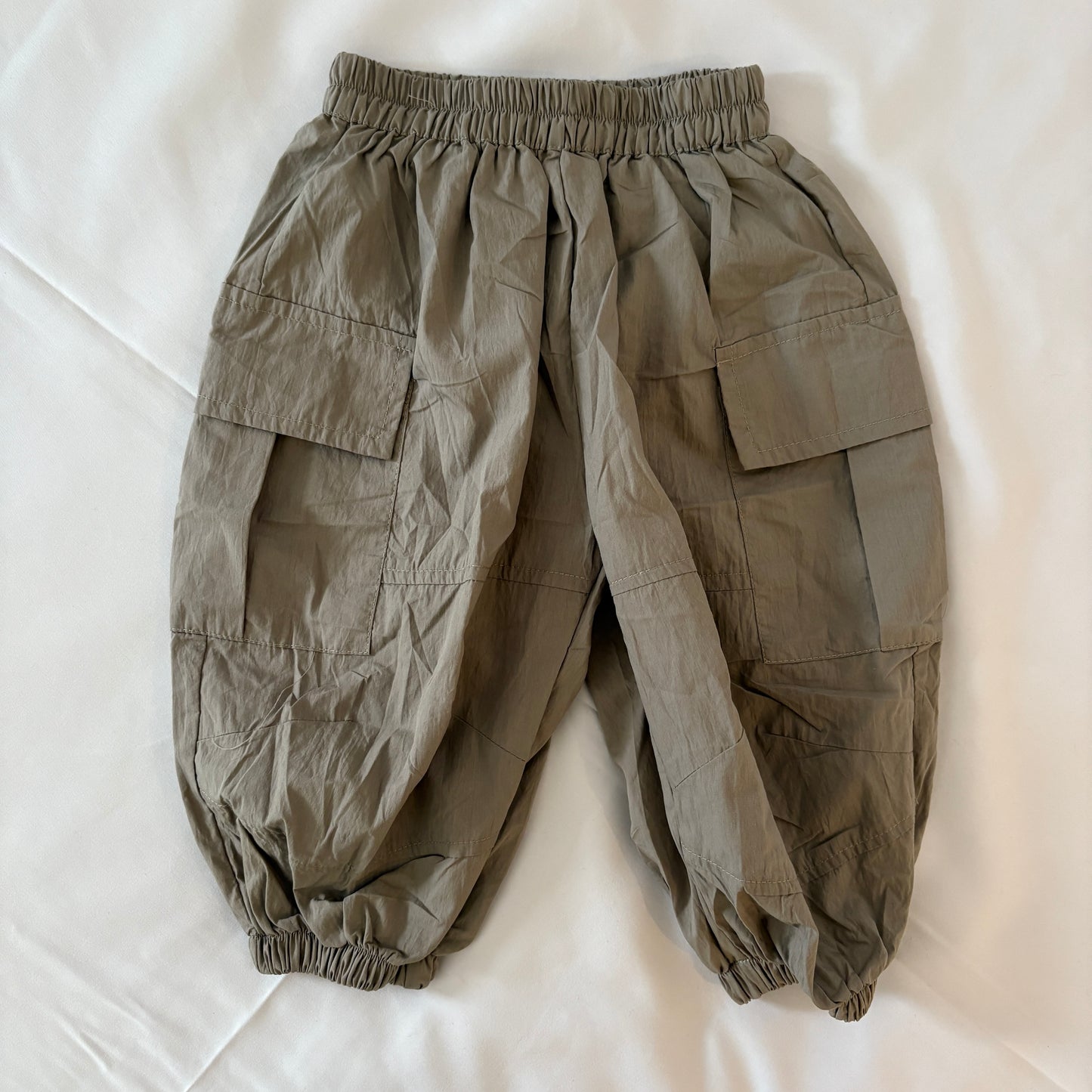 Khaki Cargo Trousers 12-18 months
