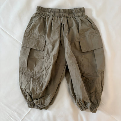 Khaki Cargo Trousers 12-18 months