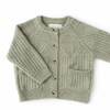 Sage Green Chunky Cardigan