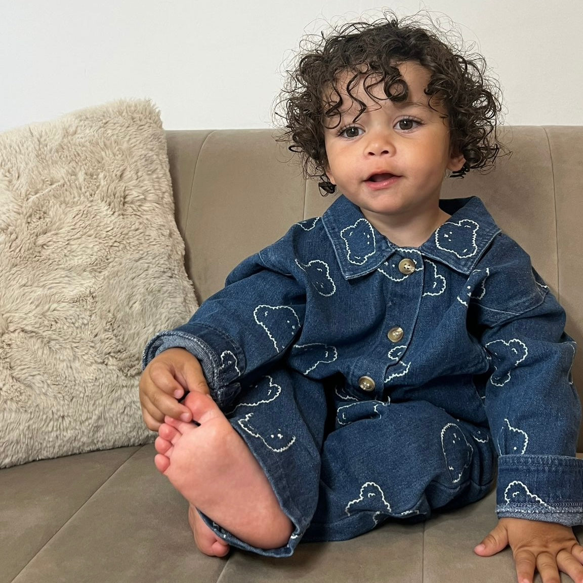 Teddy Denim Jeans