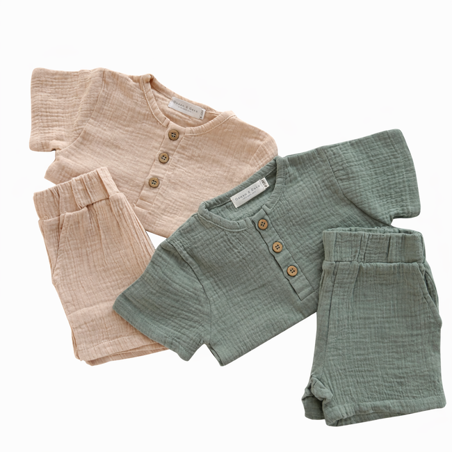 Organic Cotton Muslin Set