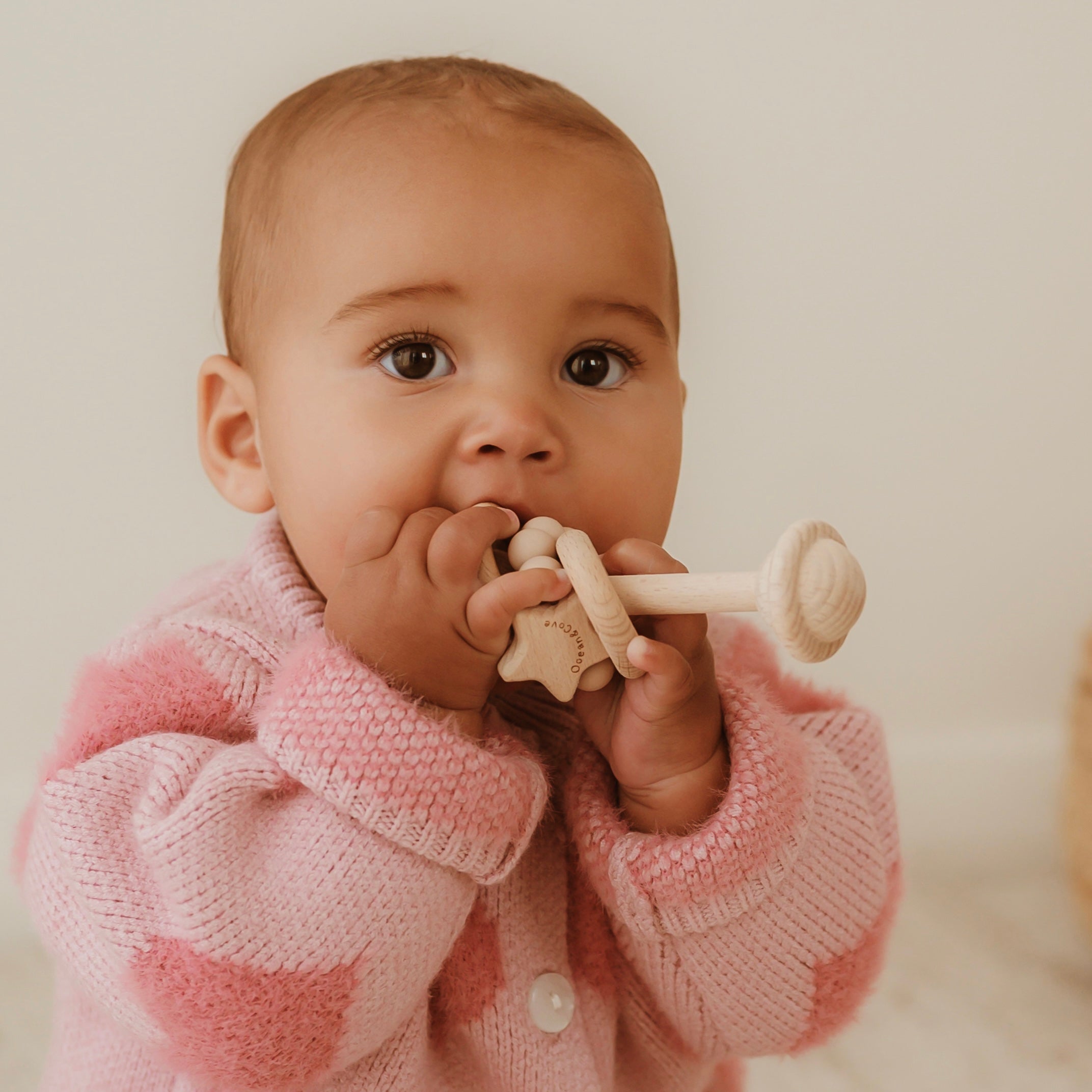Baby Silicone Star Rattle Teether