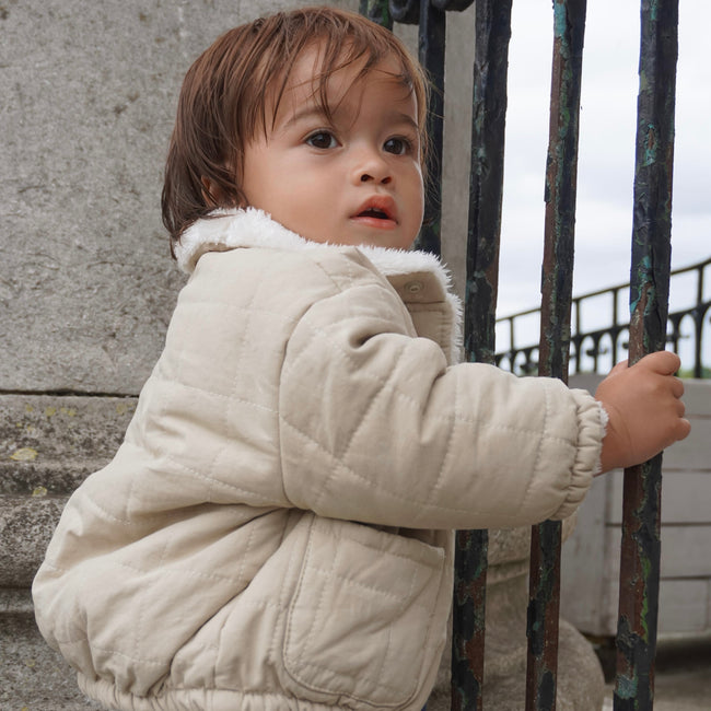 Faux Fur Lined Jacket