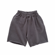Raw Hem Longline Sweat Shorts