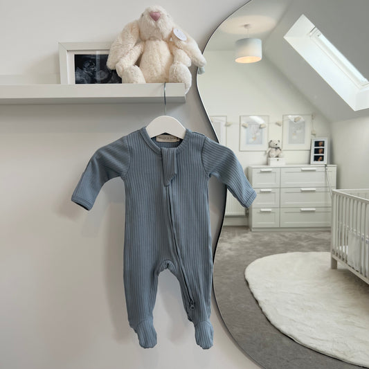 Baby Sleepsuits Baby Blue 1