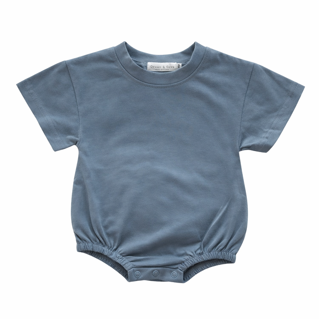 Organic Cotton Bubble Romper