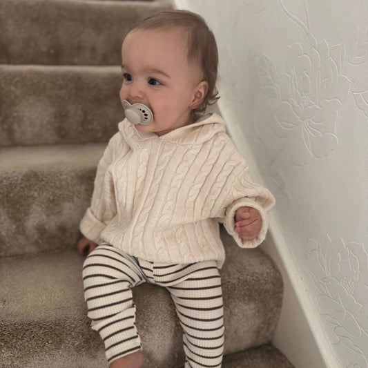 Super Soft Cable Knit Hoodie