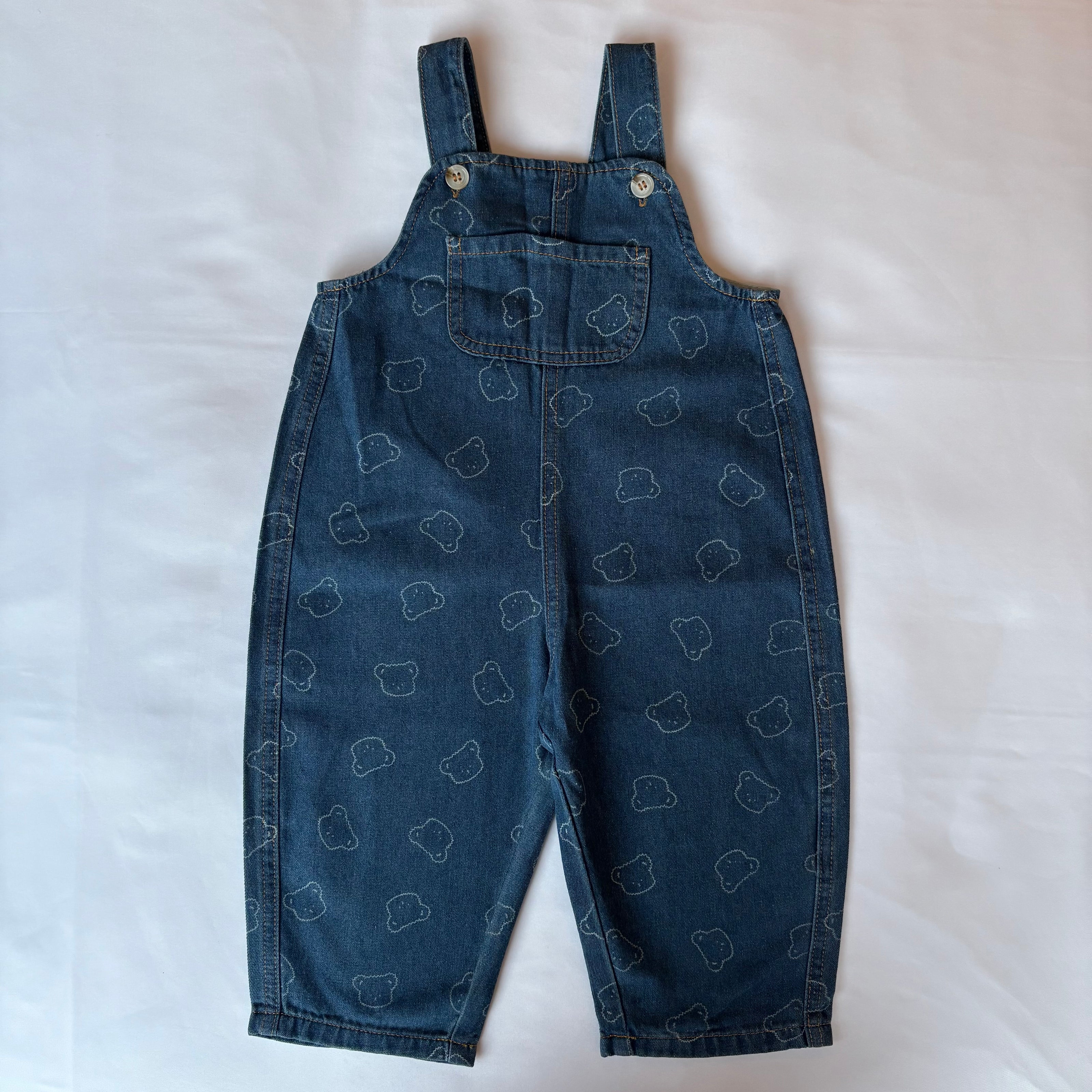 Teddy Dungarees