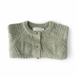 Sage Green Chunky Cardigan