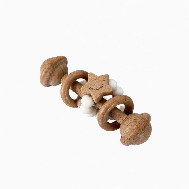 Baby Silicone Star Rattle Teether
