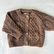 Brown Chunky Cardigan