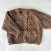 Brown Chunky Cardigan