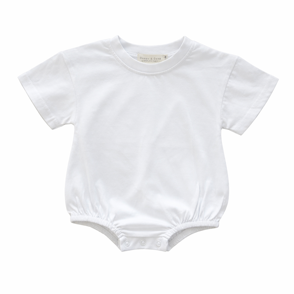 Organic Cotton Bubble Romper