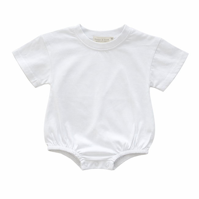 Organic Cotton Bubble Romper