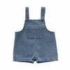 Dungarees Shorts & T Shirt Set