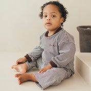 The Everyday Stripe Set - Cocoa
