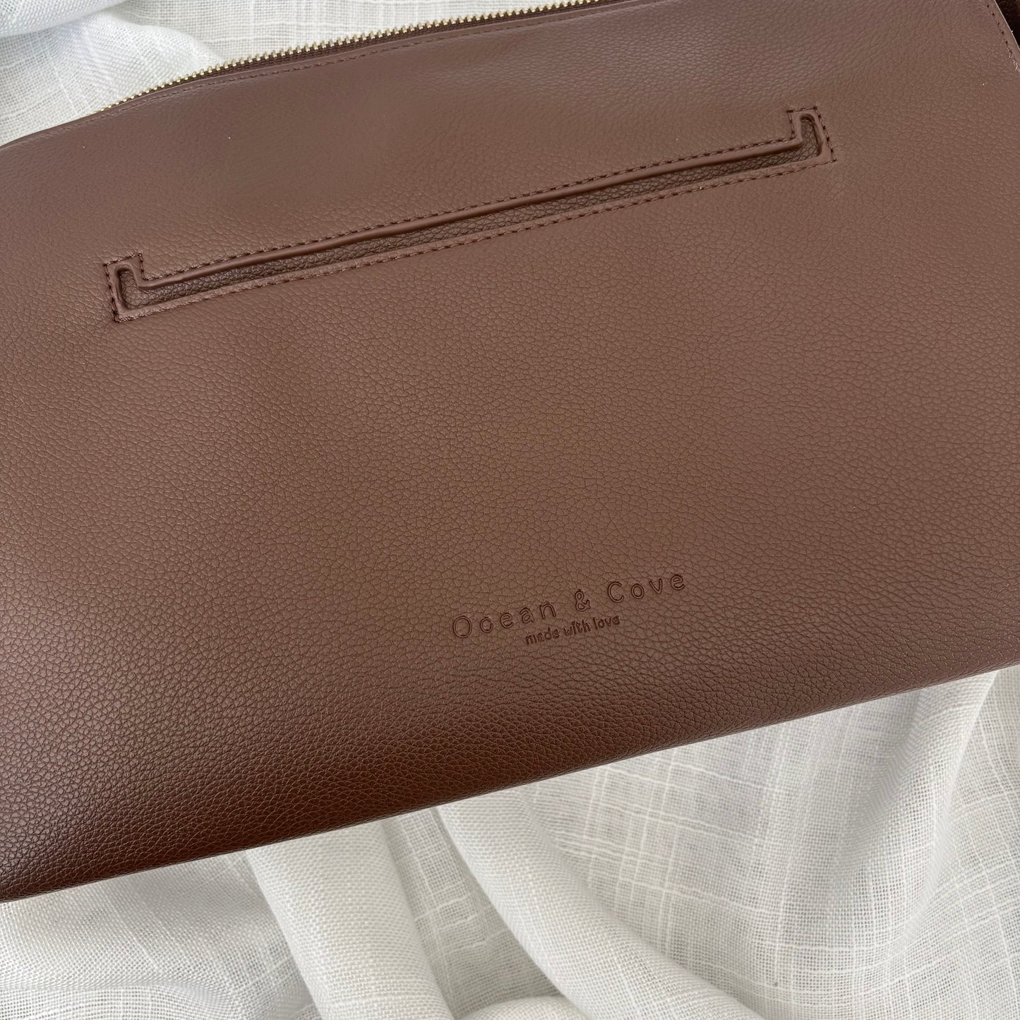 Chocolate Brown Pram Bag