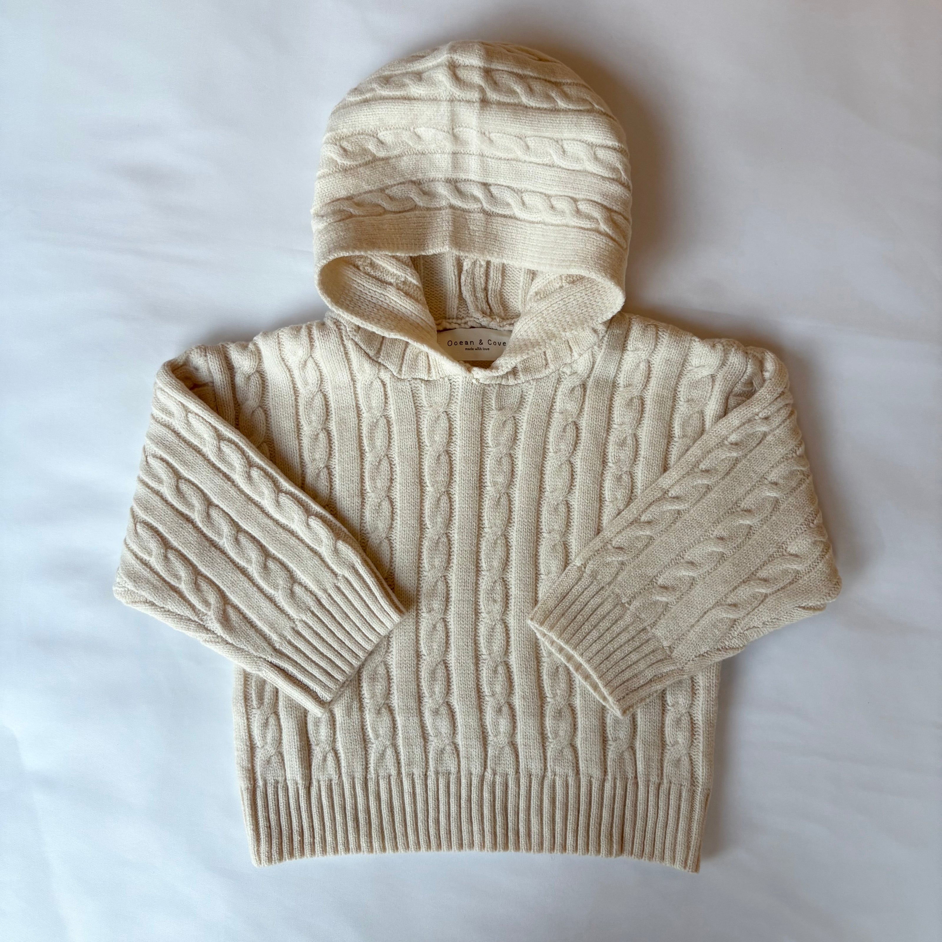 Super Soft Cable Knit Hoodie