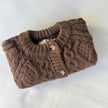 Brown Chunky Cardigan