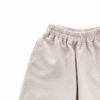Raw Hem Longline Sweat Shorts